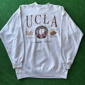vintage 90s ucla crewneck adult large oversized fit